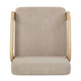 Safavieh Roslina Boucle Accent Chair Light Brown / Natural SFV6106B