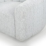 Safavieh Demetri Boucle Swivel Chair White / Black SFV6108A