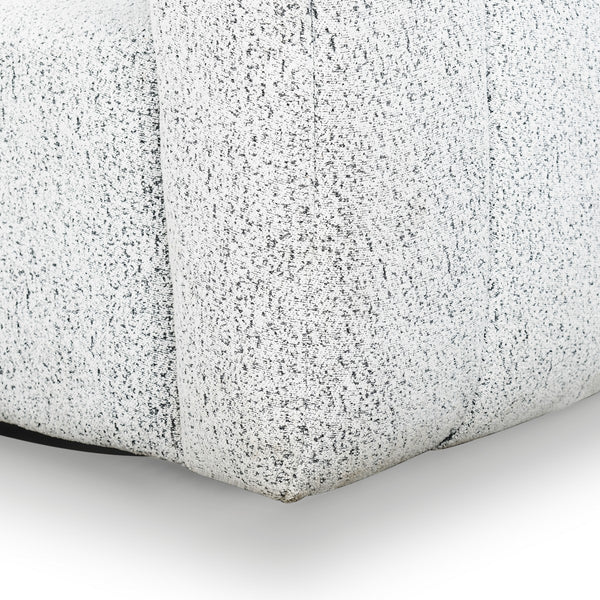 Safavieh Demetri Boucle Swivel Chair White / Black SFV6108A