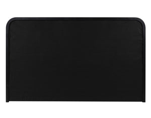 Safavieh Karolina Boucle Queen Bed Ivory / Black SFV6110A-Q-3BX