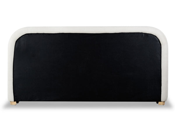 Safavieh Jennabryanna Boucle Queen Bed Tan / Natural SFV6111A-Q-2BX