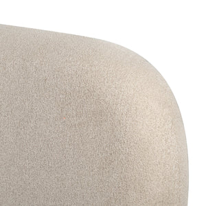 Safavieh Jennabryanna Boucle Queen Bed Light Brown / Natural SFV6111B-Q-2BX