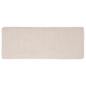 Safavieh Lynzie Elegant Channel Tufted Storage Bench - Soft Fabric, Stylish Design For Modern Living Spaces Ivory Wood ,Metal ,Foam ,Fabric Sfv6114a