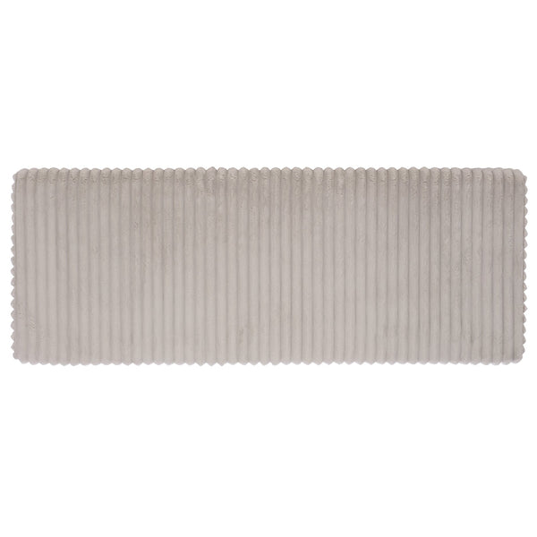 Safavieh Lynzie Elegant Channel Tufted Storage Bench - Soft Fabric, Stylish Design For Modern Living Spaces Grey Wood ,Metal ,Foam ,Fabric Sfv6114b