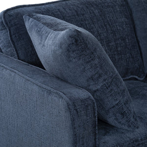 Taylyn Chenille 3-Seat Sofa With Tailored Silhouette, Deep Seating & Durable Solid Wood Frame