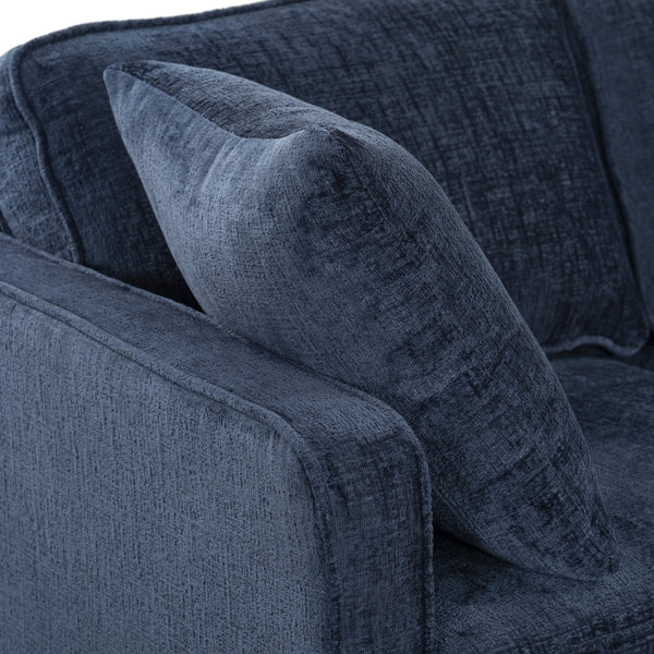 Taylyn Chenille 3-Seat Sofa With Tailored Silhouette, Deep Seating & Durable Solid Wood Frame