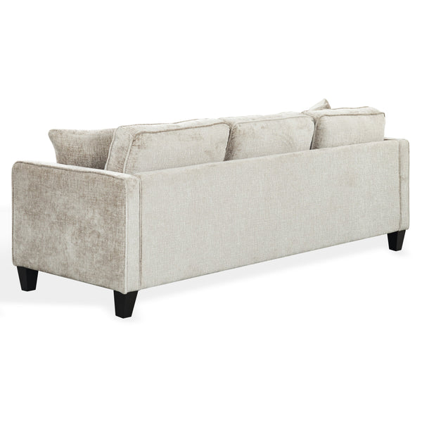 Taylyn Chenille 3-Seat Sofa With Tailored Silhouette, Deep Seating & Durable Solid Wood Frame