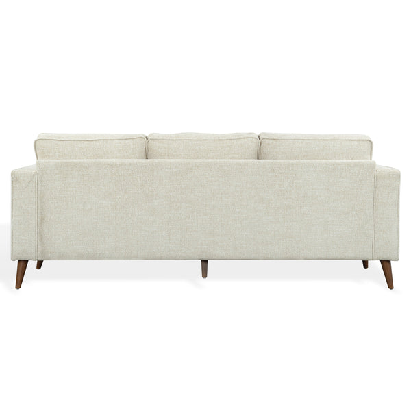 Robertson Chenille Three-Seat Sofa With Solid Wood Frame, Plush High-Density Cushions, Versatile Style