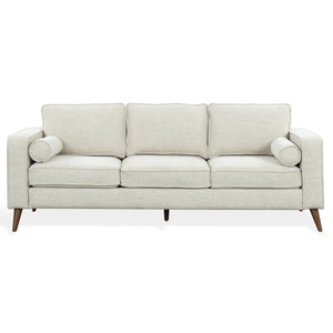 Robertson Chenille Three-Seat Sofa With Solid Wood Frame, Plush High-Density Cushions, Versatile Style