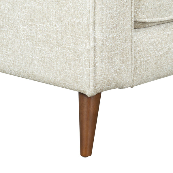 Robertson Chenille Three-Seat Sofa With Solid Wood Frame, Plush High-Density Cushions, Versatile Style