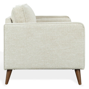 Robertson Chenille Three-Seat Sofa With Solid Wood Frame, Plush High-Density Cushions, Versatile Style