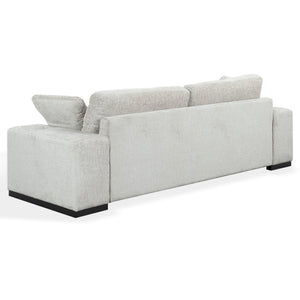 Oakleigh Chenille Sofa With Solid Wood Frame, High-Density Foam Cushions, Modern Neutral Appeal