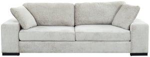 Oakleigh Chenille Sofa With Solid Wood Frame, High-Density Foam Cushions, Modern Neutral Appeal
