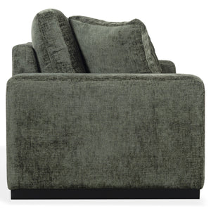 Oakleigh Chenille Sofa With Solid Wood Frame, High-Density Foam Cushions, Modern Neutral Appeal