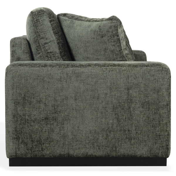 Oakleigh Chenille Sofa With Solid Wood Frame, High-Density Foam Cushions, Modern Neutral Appeal