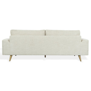 Nikolai Chenille Sofa With Solid Wood Frame, Plush High-Density Foam Cushions, Modern Elegance