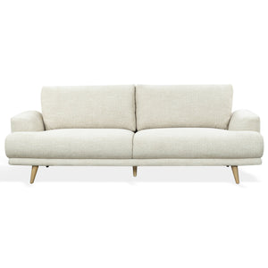 Nikolai Chenille Sofa With Solid Wood Frame, Plush High-Density Foam Cushions, Modern Elegance