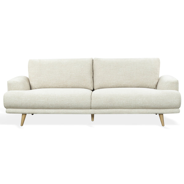 Nikolai Chenille Sofa With Solid Wood Frame, Plush High-Density Foam Cushions, Modern Elegance