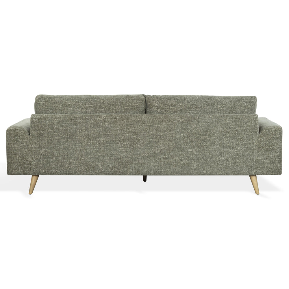 Nikolai Chenille Sofa With Solid Wood Frame, Plush High-Density Foam Cushions, Modern Elegance