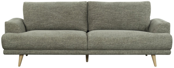 Nikolai Chenille Sofa With Solid Wood Frame, Plush High-Density Foam Cushions, Modern Elegance