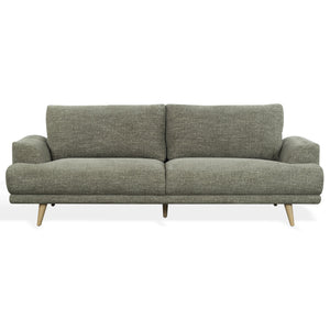 Nikolai Chenille Sofa With Solid Wood Frame, Plush High-Density Foam Cushions, Modern Elegance