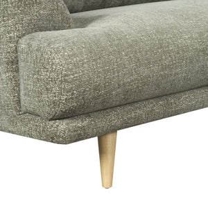Nikolai Chenille Sofa With Solid Wood Frame, Plush High-Density Foam Cushions, Modern Elegance
