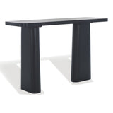 Safavieh Martinelli Wood Console Table Black SFV6400A-2BX