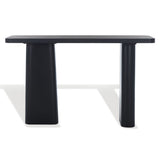 Safavieh Martinelli Wood Console Table Black SFV6400A-2BX