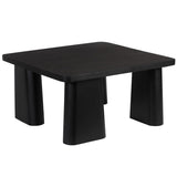 Safavieh Martinelli Wood Coffee Table Black SFV6401A-2BX