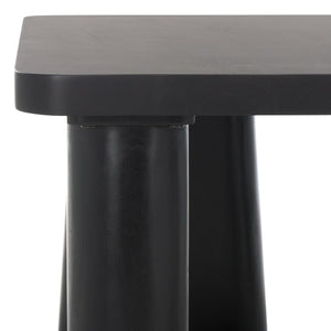 Safavieh Martinelli Wood Coffee Table Black SFV6401A-2BX