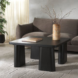 Safavieh Martinelli Wood Coffee Table Black SFV6401A-2BX