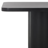 Safavieh Kathalina Rectangle Wood Coffee Table Black SFV6402A-2BX