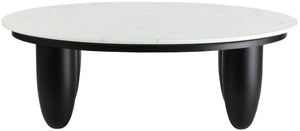 Safavieh Hobbes Marble Top Coffee Table Black / White SFV6405A-2BX