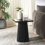 Safavieh Penelope Wood Accent Table Black SFV6406A-2BX