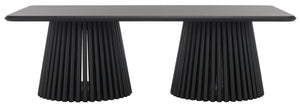 Safavieh Penelope Wood Coffee Table Black SFV6407A-2BX