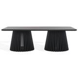 Safavieh Penelope Wood Coffee Table Black SFV6407A-2BX