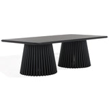 Safavieh Penelope Wood Coffee Table Black SFV6407A-2BX