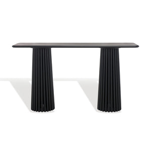 Safavieh Penelope Wood Console Table Black SFV6408A-2BX