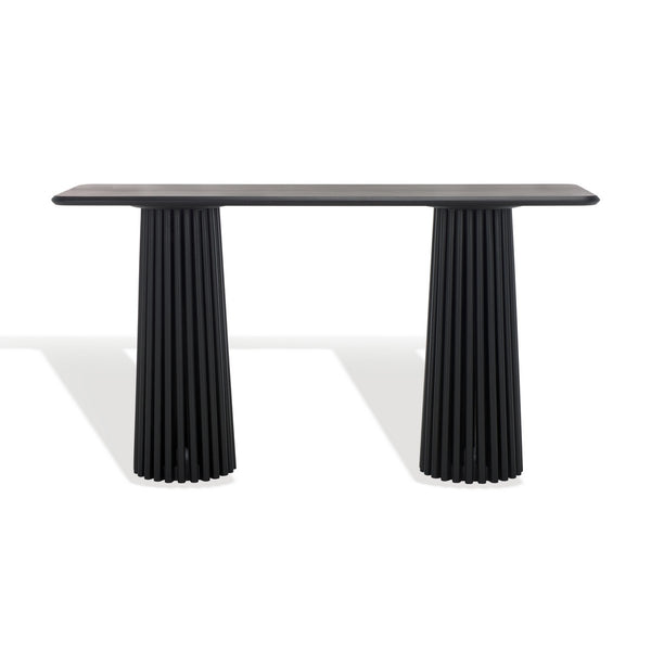 Safavieh Penelope Wood Console Table Black SFV6408A-2BX