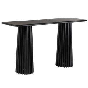 Safavieh Penelope Wood Console Table Black SFV6408A-2BX