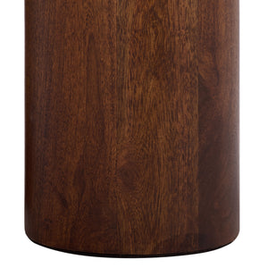 Safavieh Soniaclara Marble Top Round Accent Table - Elegant Walnut And White Design For Stylish Spaces Walnut ,White Wood ,Marble Sfv6409a-2bx