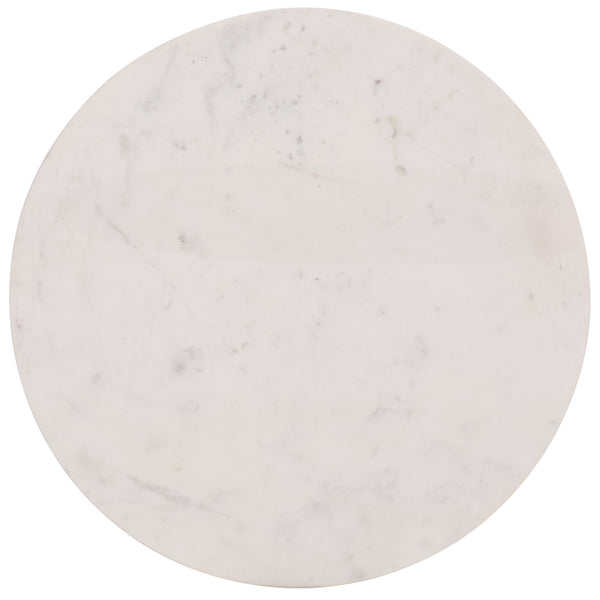 Safavieh Soniaclara Marble Top Round Accent Table - Elegant Walnut And White Design For Stylish Spaces Walnut ,White Wood ,Marble Sfv6409a-2bx