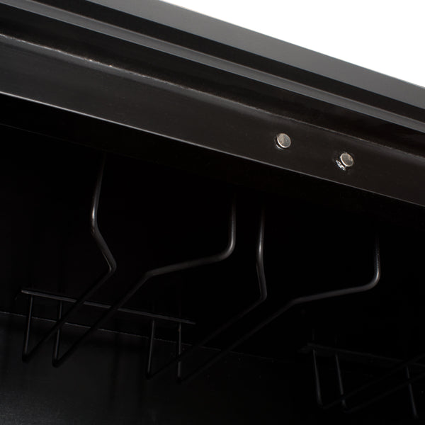 Safavieh Kimori 3-shelf Bar Cabinet - Chic Black & White Design With Stunning Bone Inlay & Gold Accents Black ,White Metal ,Wood ,Buffalo Bone Sfv6611a