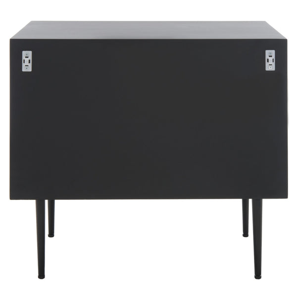 Safavieh KIMORI 2-Drawer Nightstand – Luxurious Bone Inlay & Gold Accents for Modern Glamorous Bedrooms SFV6612A