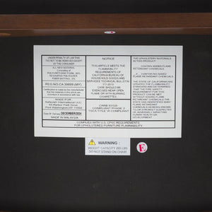 Safavieh Hildabryna Elegant Wood Curved Back Dining Chair For Chic Comfort And Modern Dining Style Upgrade Walnut ,Light Grey 55% Wood,15% Fabric,30% Foam Sfv6702b-set2