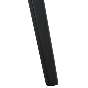 Safavieh Madina Rectangle Wood Dining Table - Sustainably Crafted For Warmth, Elegance, And Space For All Black 100% Wood Sfv6707b