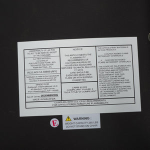 Safavieh Rhonda Mid-century Dining Chair - Elegant Comfort With Durability, Perfect For Stylish Dining Spaces Walnut ,Black 55% Wood,15% Fabric,30% Foam Sfv6708b-set2