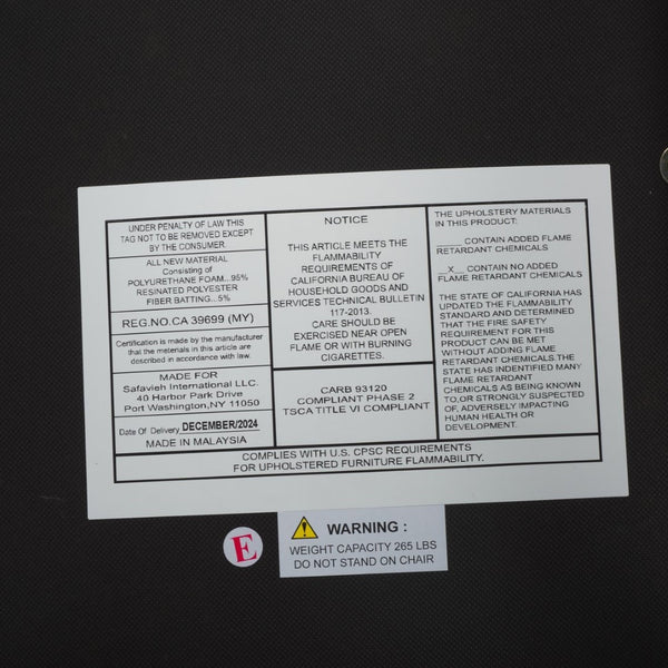 Safavieh Rhonda Mid-century Dining Chair - Elegant Comfort With Durability, Perfect For Stylish Dining Spaces Walnut ,Black 55% Wood,15% Fabric,30% Foam Sfv6708b-set2