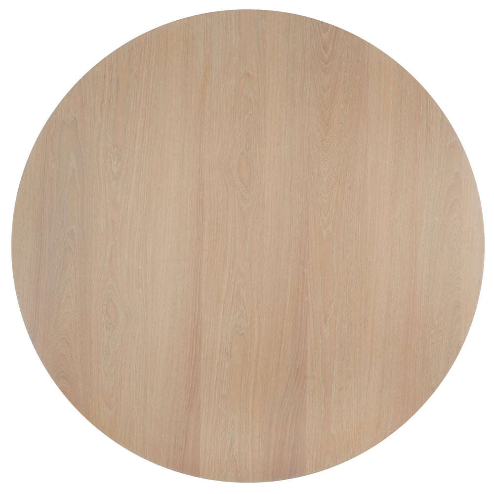 Safavieh Rhonda Round Wood Dining Table – Elegant Rustic Charm For Modern Dining Spaces, Perfect For Gatherings White Washed ,White Wood Sfv6709a-2bx