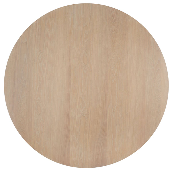 Safavieh Rhonda Round Wood Dining Table – Elegant Rustic Charm For Modern Dining Spaces, Perfect For Gatherings White Washed ,White Wood Sfv6709a-2bx